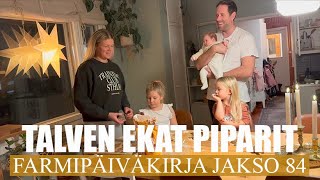 FARMIPÄIVÄKIRJA JAKSO 84 Talven ekat piparit [upl. by Nomrah]