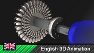 Pelton wheel  Pelton turbine  Hydropower 3D animation [upl. by Stilwell]