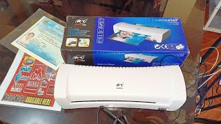 HOW TO USE LAMINATING MACHINEPAANO GAMITIN ANG LAMINATING MACHINESIMPLE LANG [upl. by Cy]