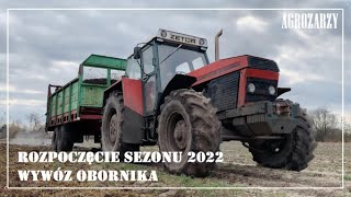 ✅Rozpoczęcie sezonu 2022🔥Wywóz obornika🚜✅🔥 [upl. by Lennox86]