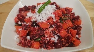 Carrot and Beetroot ki Sabzi  Sanjeev Kapoor Khazana [upl. by Aleunam447]