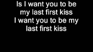 Ron Pope  Last First Kiss Lyrics [upl. by Ellerol563]