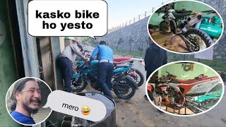 cx 250 se  cf rm250  bike banauunu gako ultai bike jhan bigariyo 🥲 [upl. by Eseekram]