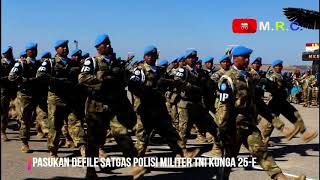 GAGAHNYA PASUKAN KONTIGEN GARUDA TNI UNIFIL  PADA SAAT DEFILE ACARA MEDAL PARADE DI LEBANON [upl. by Iolenta274]