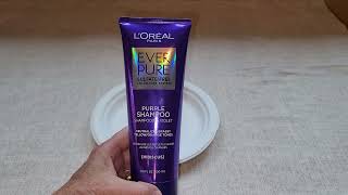 Loreal EverPure Purple Shampoo Review [upl. by Humble]