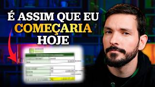 COMO EU COMEÇARIA A INVESTIR HOJE  Como começar a investir do zero [upl. by Bellda]