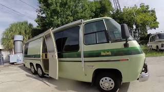 RV Tour 1977 Vintage GMC Motorhome Palm Beach Remodel Restoration Project [upl. by Luba]