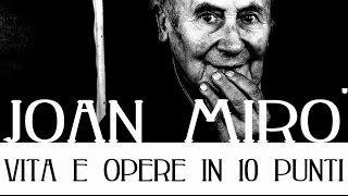 Miró vita e opere in 10 punti [upl. by Hootman]