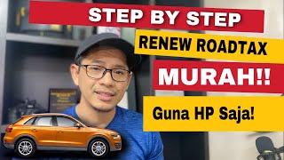 Renew Roadtax Insuran Kereta dan Motor Murah Guna Handphone Saja [upl. by Jania]