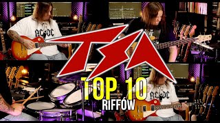 TOP 10 riffów zespołu TSA [upl. by Yttik26]