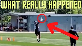 Zach Charbonnet SLICK catch In Drills At Seahawks Rookie Mini Camp  2023 Dynasty Fantasy Football [upl. by Nellie]