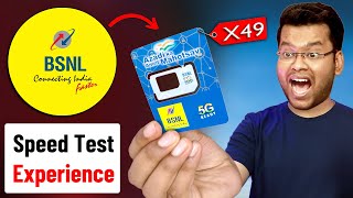 BSNL Sim Price PORT Speed Test YouTube Play Test amp Call Quality Test  BSNL Network Problem [upl. by Assyram643]