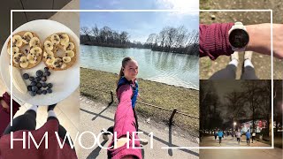 ROAD TO BERLIN HM  Woche 1 Trainingsplan Laufoutfits Adidas Runners München [upl. by Aiotal]