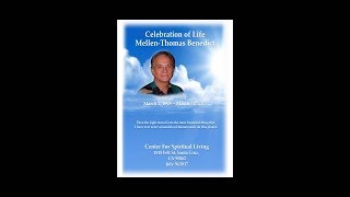 Mellen Thomas Benedict Memorial September 7 2017  Slideshow [upl. by Lorrimor936]