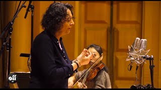 Nathalie Stutzmann  Recording Bach aria quotErbarme dichquot [upl. by Medeah]