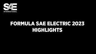 Formula SAE Electric 2023 Highlights [upl. by Zampardi]