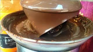 Chocolate Fountain  Bangladesi Street Food [upl. by Allesiram]