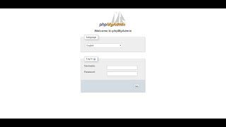 PhpAdmin Login user name and password with phpmyadmin  How to install phpMyAdmin on Windows [upl. by Eniretak482]