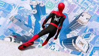 GTA 5 SPIDERMAN Ragdolls Falls compilation 18 GTA 5 Fails Funny MomentsRagdolls [upl. by Enahpad]