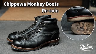 【BenchReBuilt】Chippewa Monkey Boots Resole [upl. by Amliv]