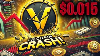 CRYPTO CRASH Vechain VET CRASH NOT OVER [upl. by Nwahsiek]