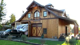 Barn Pros  Timber Framed Denali 60 Gable Barn [upl. by Moreta]