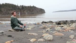 Unguided 20 Minute Meditation on Canadas Black Sands [upl. by Anaeco]