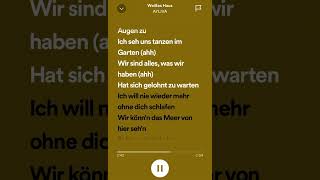 AYLIVA  Weißes Haus Lyrics [upl. by Morlee342]