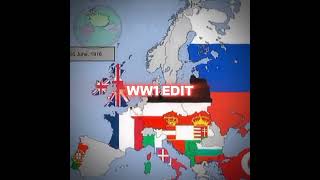 ww1 edit  countries edit ww1 foryou fypシ゚viral fyp edit [upl. by Anifled]