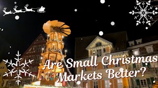 Are Small Christmas Markets Better [upl. by Adnowal856]