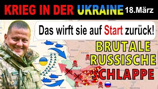 18MÄRZ NETTER VERSUCH  Russen probieren neue Taktik  LAUFEN INS OFFENE MESSER  UkraineKrieg [upl. by Ashia64]