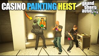 DIAMOND CASINO MILLION DOLLARS PAINTING HEIST  GTA 5 GAMEPLAY [upl. by Brotherson]