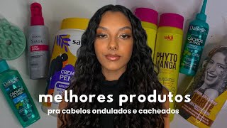 Os melhores produtos pra cabelos onduladoscacheados  veda 6 [upl. by Llennej751]