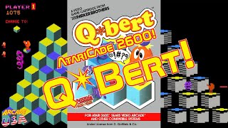 Qbert Atari 2600  Parker Brothers [upl. by Eelarat226]