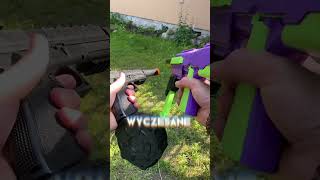 Porównanie GROMA do Crystala🤯 fakeguns airsoft fidgettoys nerf adhd satysfying fyp [upl. by Hars]