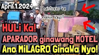 APARADOR ginawang MOTEL Clearing operation metro manila latest news update Philippines vlog [upl. by Sualokin]