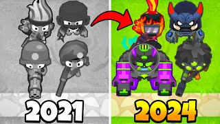 So I used the BEST strategy from 2021 in 2024 Bloons TD Battles 2 [upl. by Eliseo]