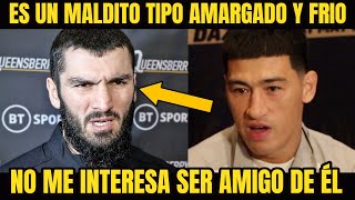 Dmitry Bivol explota contra Artur Beterbiev y acepta que no tiene buena relación con él [upl. by Nanerb]