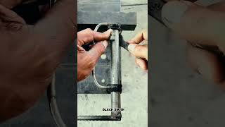 A unique way of making iron spring kapilluhar1212 shorts [upl. by Pooh]