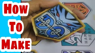 How To Make Idaten Jump Emblems At Home Easily [upl. by Ecydnak]