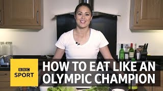 Team GBs Sam Quek How to eat like an Olympic champion  BBC Sport [upl. by Gula791]