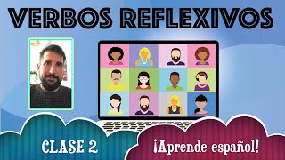 🚿 Verbos REFLEXIVOS en PRESENTE 📹 Clase de ESPAÑOL en DIRECTO  ELE A1A2  Español para extranjeros [upl. by Sasnett428]