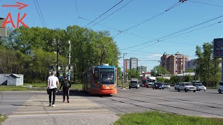 Walk in Khabarovsk Russia May Days Dandelion Time Lieutenanta Orlova Sheronova Street 4K [upl. by Arihppas]