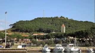 Arbatax Sardegna rocce rosse porticciolo peschiera HD [upl. by Kcirddor]