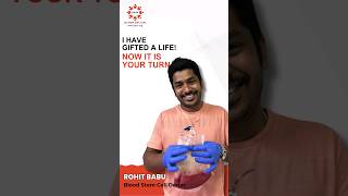 Meet our blood stem cell donor Rohit Babu from Hyderabad [upl. by Sallad]