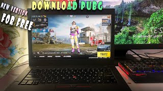 How To Download PUBG On Laptop and PC For Free New Version 2023 [upl. by Zipah]