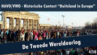 04 Duitsland in Europa  Interbellum en Tweede Wereldoorlog  De Tweede Wereldoorlog [upl. by Gibbeon]