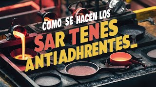 Como se hacen los sartenes antiadherentes [upl. by Aneahs]