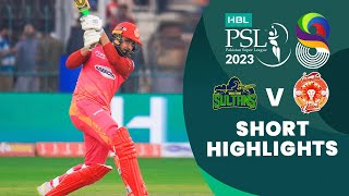 Short Highlights  Multan Sultans vs Islamabad United  Match 7  HBL PSL 8  MI2T [upl. by Inar]