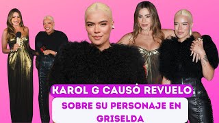 KAROL G CAUSÓ REVUELO SOBRE SU PERSONAJE EN GRISELDA netflix miniserie griselda sofiaVergara [upl. by Ajroj199]